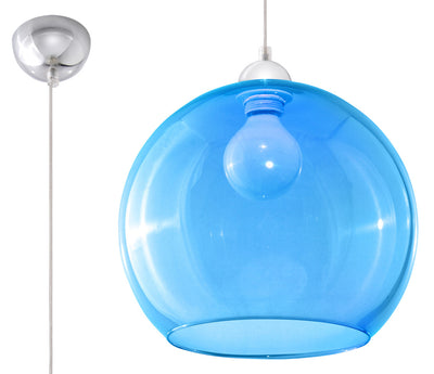 Sollux Lighting BALL LED hänglampa, IP20, 220-240V, max 50W, matt mässing i guldutförande