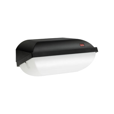 Philips CoreLine FWC LED vägglampa 9W 3000K 900 lumen IP54 IK08 Svart ej dimbar med skymningsrelä