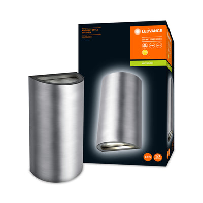Ledvance ENDURA STYLE UpDown LED Vägglampa 12W 3000K 700 lumen IP44 Aluminium Utomhus Ytmonterad