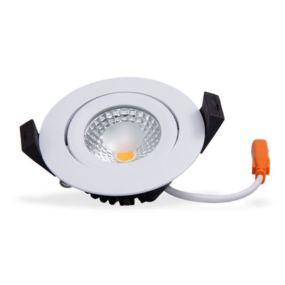 Tsong LED infälld spot IP20 10.5W 3000K 220-240V flimmerfri taklampa Vit 83mm urtag 200 CE RoHS