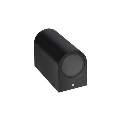 Spectrum LED utomhus vägglampa Up and Down Svart IP54 GU10 aluminiumhus