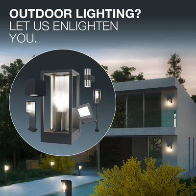 Ledvance ENDURA Style Ring LED vägg- och takarmatur 13.5W 3000K 480 lumen Mörkgrå IP44 IK07