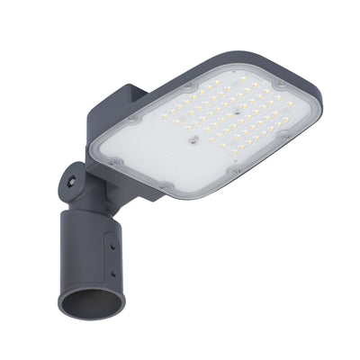 Ledvance LED gatubelysning 30W 6500K 4050 lumen IP66 IK08 Grå, aluminiumkropp, stolpmonterad utomhusbelysning