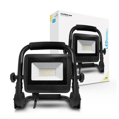 Modee LED bygglampa 30W 4000K med 150 cm kontakt och 1521 lumen utgång