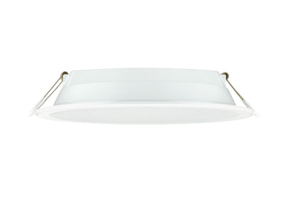 Philips LED Downlight 12W 1200 lumen 3000K 220-240V 110° Vit Rund IP20/IP44 Ø175mm utskärning 150mm