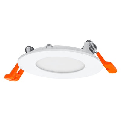 Slim LED infälld spotlight 4.5W 4000K 240 lumen 110° infälld montering Vit 85mm utskärning 72mm kallvit