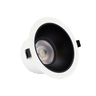 Spectrum ORBITO LED Downlight 14-27W 4000K 230V IP44 CRI 90 UGR<19 Vit Rund Svart Reflektor Infälld