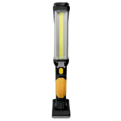 Technik LED Ficklampa W50 COB+XPG 1000 lumen Vit IP55 med USB Type-C uppladdningsbart batteri och Powerbank