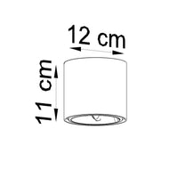 Sollux Lighting plafondspot tsong LED lamp 50W 220-240V IP20 aluminium