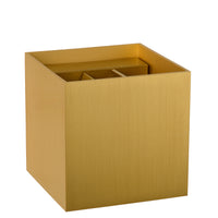 Lucide XIO LED vägglampa dimbar G9 1x4W 2700K justerbar ljusstråle IP20 Matt guldmässing