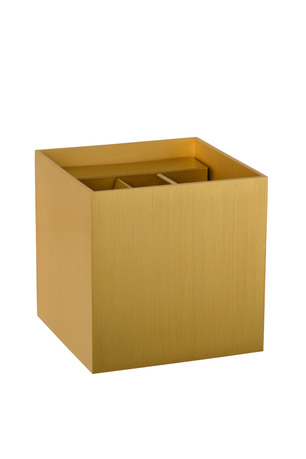 Lucide XIO LED vägglampa dimbar G9 1x4W 2700K justerbar ljusstråle IP20 Matt guldmässing