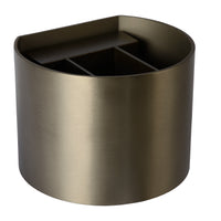 Lucide XIO LED vägglampa, dimbar G9 3.5W 2700K, justerbar ljusvinkel, Rostbrun, IP20 aluminium