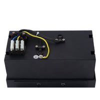 Lucide TRIMLESS recessed spotlight 2xGU10 Black, aluminium housing, IP20, dimmable, 220-240V