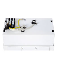 Lucide TRIMLESS recessed spot light 2xGU10, aluminium, tiltable, dimmable, IP20, White, 185x97mm