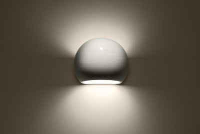 Sollux Lighting LED-lampa 50W aluminiumglob, IP20, 220-240V, 4000K, matt guldfinish
