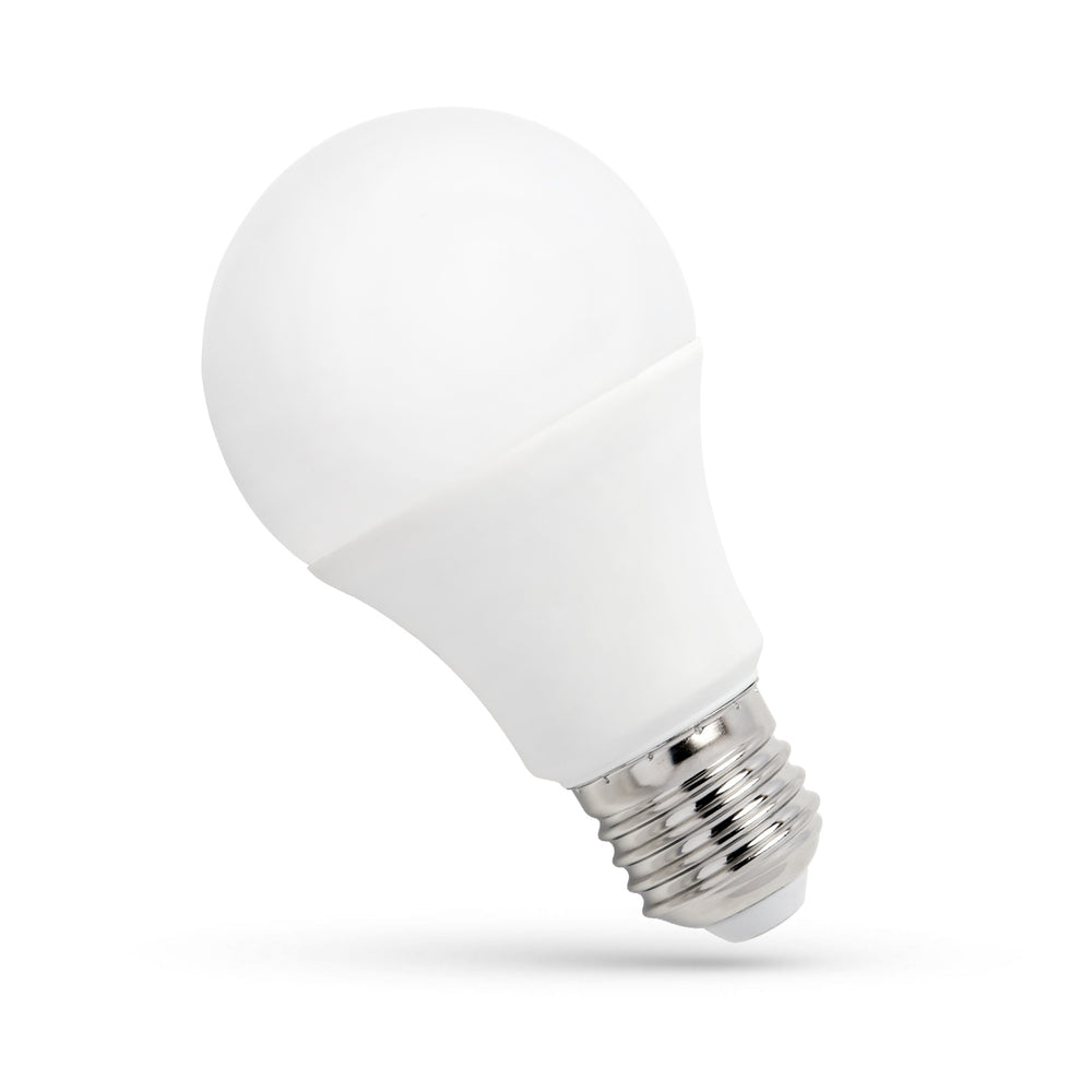 Spectrum LED-lampa E27 A60 5W 6000K kallvit 440 lumen 230V ej dimbar 270° spridning