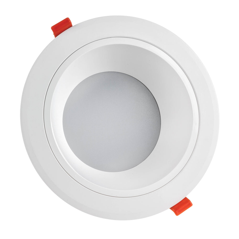 Spectrum LED infälld downlight 30W 230V 3000K 2250 lumen Vit IP20 90° ljusspridning inomhus takbelysning