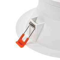 Spectrum LED infälld downlight 25W 230V 3000K varmvit 1875 lumen 90° spridning IP20 Vit 230mm