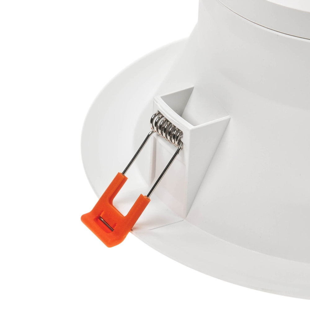 Spectrum LED infälld downlight 25W 230V 3000K varmvit 1875 lumen 90° spridning IP20 Vit 230mm