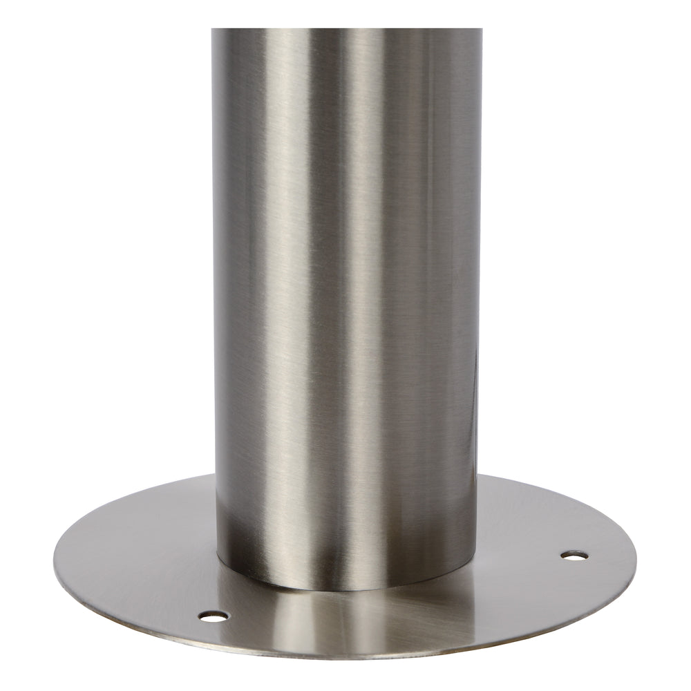 Lucide Zico utomhus lyktstolpe, IP44 rostfritt stål, 1xE27 60W max, 1000mm höjd klassisk design