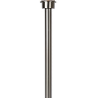 Lucide Zico utomhus lyktstolpe, IP44 rostfritt stål, 1xE27 60W max, 1000mm höjd klassisk design
