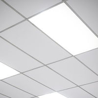 lcb led panel 120x60cm bakbelyst eco 60w 6000k 6600 lumen ug22 opalvit