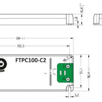 GLP LED-nätaggregat 24V 100W 4.17A IP20 driver CE RoHS med pålitlig prestanda för inomhusbelysning