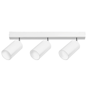 Spectrum LED plafondspot madara - 3x GU10 - mat wit, 104mm, IP20