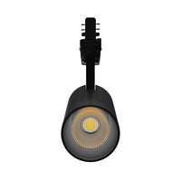 Spectrum LED Skenspot Svart 3-Fas 25W 4000K 2650 lumen 36° Ljuskägla IP20 Aluminiumhus