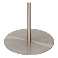 Lucide ANSELMO LED reading floor lamp, dimmable 9W 3000K, 100-240V, IP20, metal, satin nickel finish