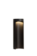 Lucide COMBO LED trädgårdspelarbelysning, 9W 3000K, IP54 Svart aluminium, 250mm modern utomhuspollare