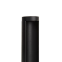 Lucide COMBO LED trädgårdspelarbelysning, 9W 3000K, IP54 Svart aluminium, 250mm modern utomhuspollare