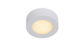Lucide BRICE LED badrumstaklampa, rund 8W 3000K dimbar, IP44 Vit Ø117mm