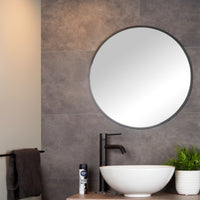 Lucide BRICE LED badrumstaklampa, dimbar 15W 3000K, IP44 rund 24cm Vit modern design