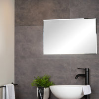 Lucide BRICE LED badrumstaklampa, dimbar 8W 3000K, IP44, kvadratisk vit aluminium 220-240V
