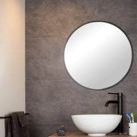 Lucide BRICE LED badrumstaklampa, dimbar 22W 3000K IP44, fyrkantig 220mm Matt Svart