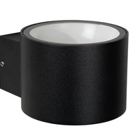 Lucide OXFORD LED vägglampa inomhus utomhus, IP54 svart aluminium, G9-sockel uplight & downlight
