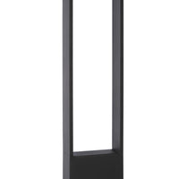 Lucide GOA LED pollarlampa 10W 3000K IP54 Mörkgrå utomhusbelysning för trädgård