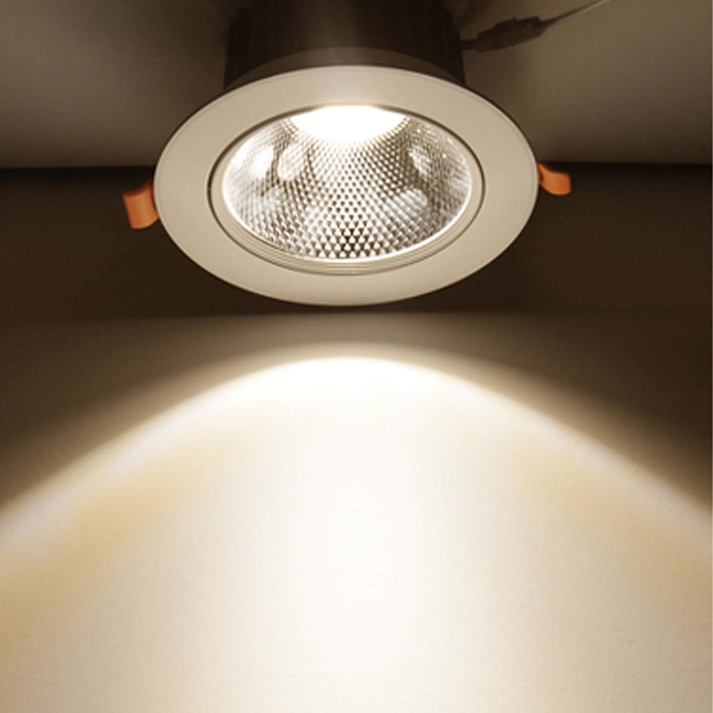 LCB LED infälld spotlight 10.5W 3000K varmvit IP20 Philips chip CE RoHS 220-240V 5 års garanti