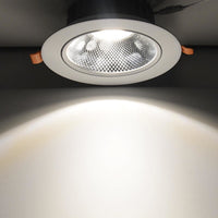 Lcb LED recessed downlight dimmable 5W replaces 50W 4000K clear white light