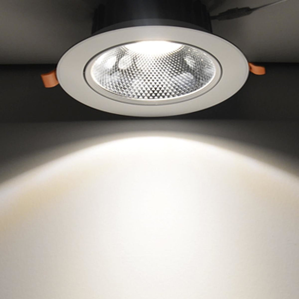 Lcb LED recessed downlight dimmable 5W replaces 50W 4000K clear white light