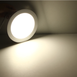 Spectrum LED ceiling light round 18W 3000K 1800 lumens IP20 White surface or recessed mounted