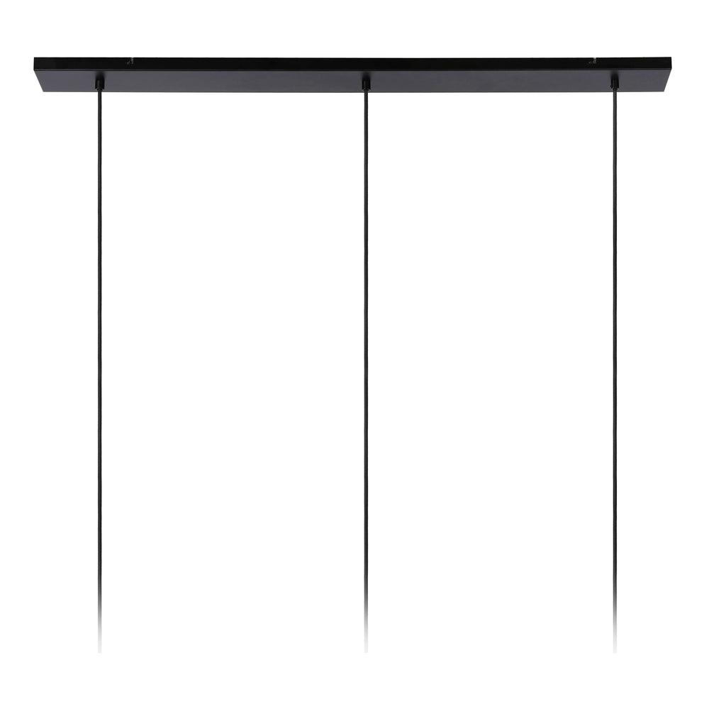 Lucide JOANET hanging lamp 3xE27 fumé glass shades, matte gold finish, height adjustable, dimmable, IP20 indoor