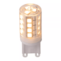 Lucide G9 LED-lampa Ø1,5cm dimbar 2700K vit 3,5W 1x användbar lumen CRI 80