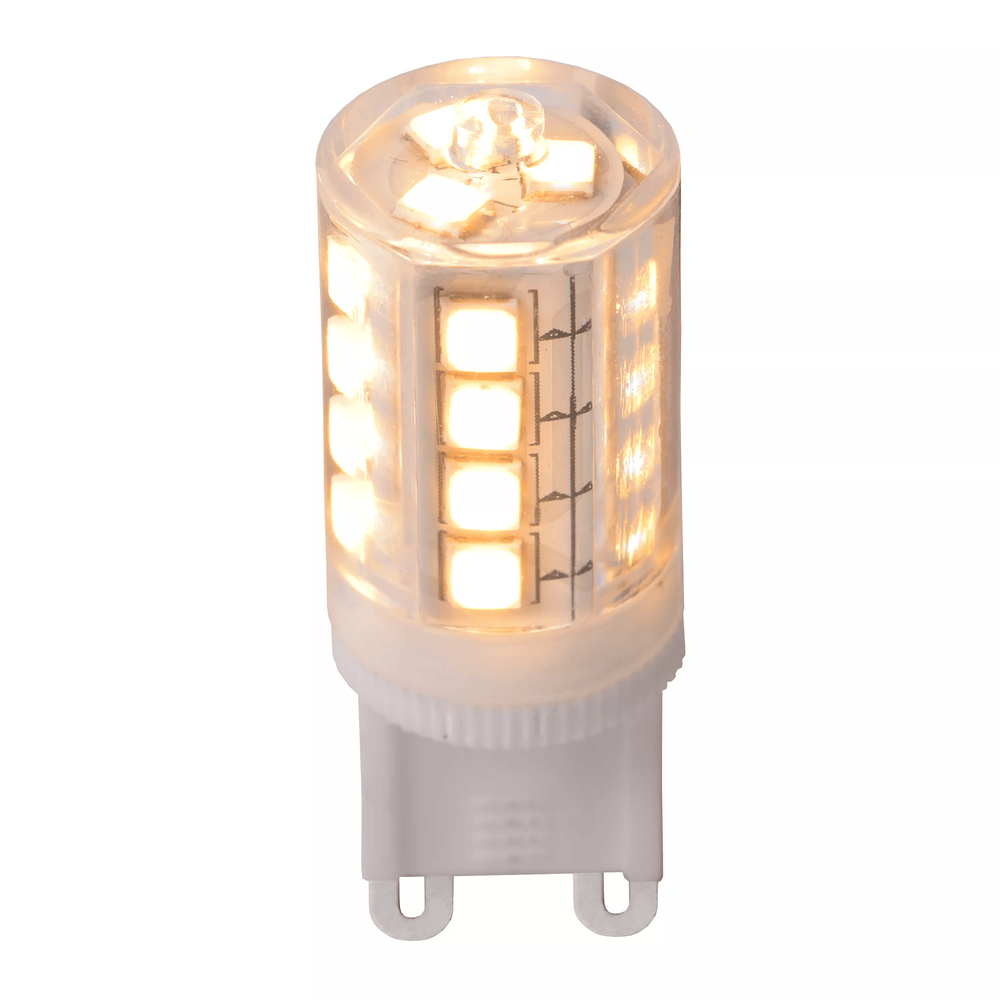 Lucide G9 LED-lampa Ø1,5cm dimbar 2700K vit 3,5W 1x användbar lumen CRI 80
