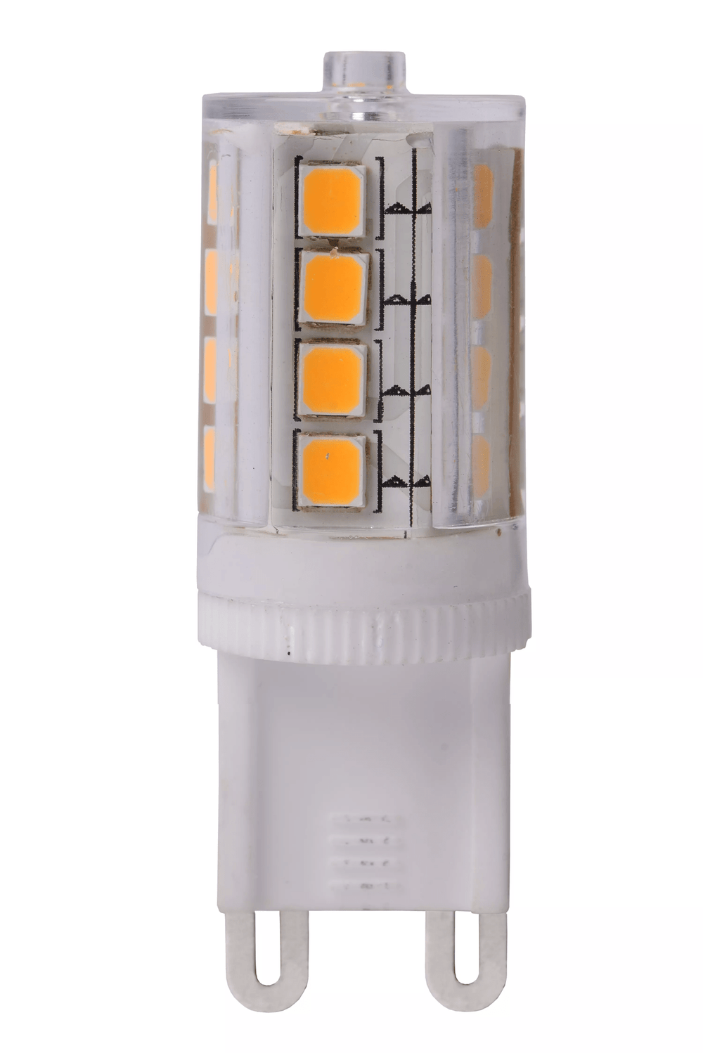 Lucide G9 LED-lampa Ø1,5cm dimbar 2700K vit 3,5W 1x användbar lumen CRI 80