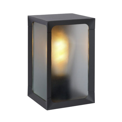 Lucide LED utomhusvägglampa bur med E27-sockel och IP44-klassning