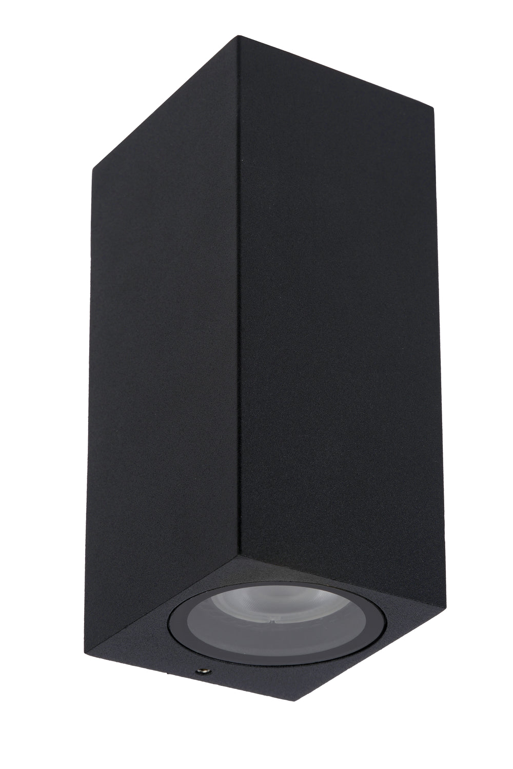 Lucide ZARO modern wall light Black, 2xGU10 35W, 220-240V, IP44 outdoor indoor aluminum square design