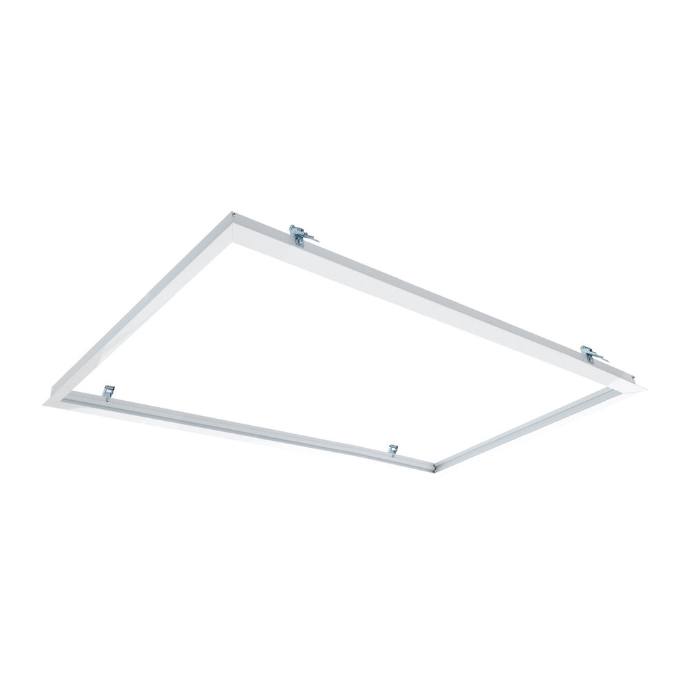LCB LED panel 120x30cm recessed frame system white aluminium IP20 220-240V AC