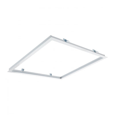LCB LED-panelram 30x30cm infälld montering, vit aluminium, IP20, 220-240V, CE RoHS
